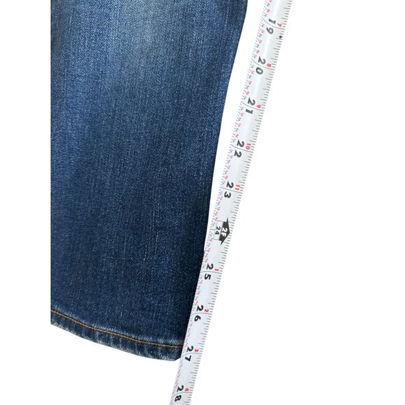 GAP 1969 Distressed Real Straight Jeans Size 30 Short - Picture 3 of 6